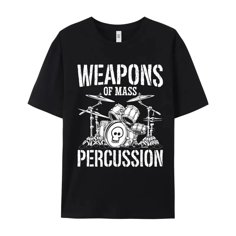 Weapons Of Mass Percussion Funny Discount Mens T-shirts Crew Neck Short Sleeve Pure Cotton Tops & Tees Printed T-Shirt