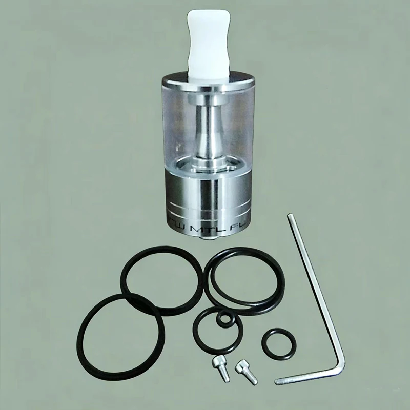 HOME Dvarw MTL FL RTA 22mm Tank 316SS Adjustable Airflow Intake Rebuildable Single Coil with 11pcs AFC Insert Spare Parts - view 4