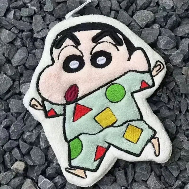 Crayon Shin Chan Anime-Handtuch zum Aufhängen, süßes, super saugfähiges, dickes Handtuch, Badezimmer- und Küchenzubehör – Detail 3