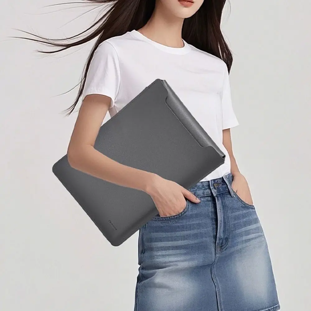 

3 in1 Laptop Sleeve Bag Non-Magnetic Ultra Thin Tablet Protective Pouch Lightweight Thickened Laptop Case Cover Travel Use