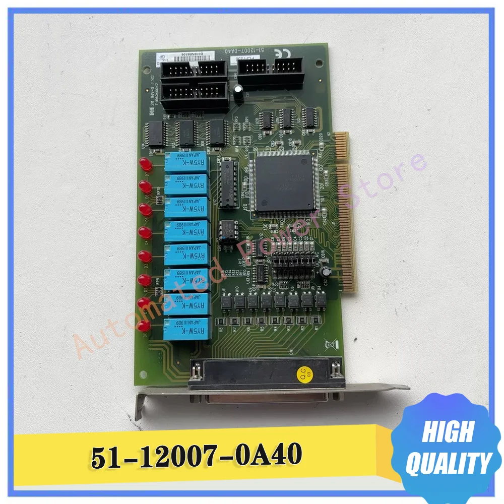PCI-7250 Data Acquisition Card 51-12007-0A40 8-Channel Relay Output 8-Channel Isolated Digital Input