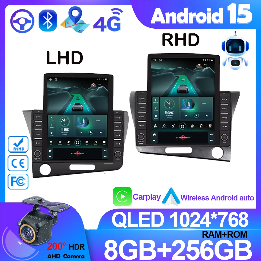 9.7''Android15 Gps …