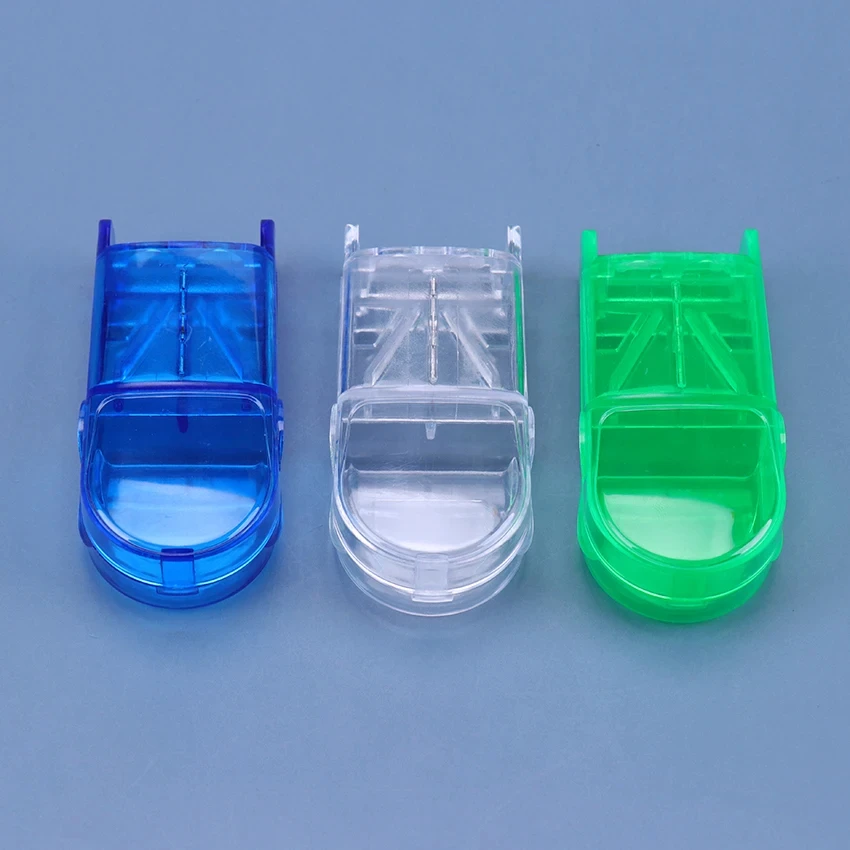 Pill Cutter Box Portable Drug Box Tablet Cutter Splitter Medicine Pill Holder Pill Cutter Box