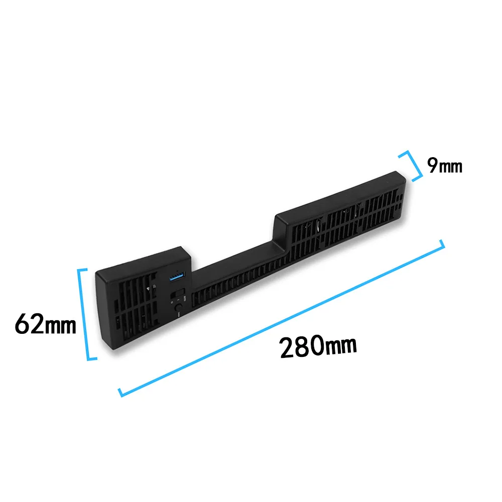 Wentylator chłodzący dla PS5 Slim Playstation 5 Slim konsola inteligentna zewnętrzna automatyczna kontrola temperatury 4-wentylatory chłodnica