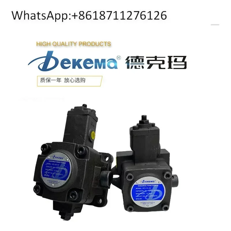 Dekema hydraulic oil pump VP2- 30/40-35/55/70 variable vane pump