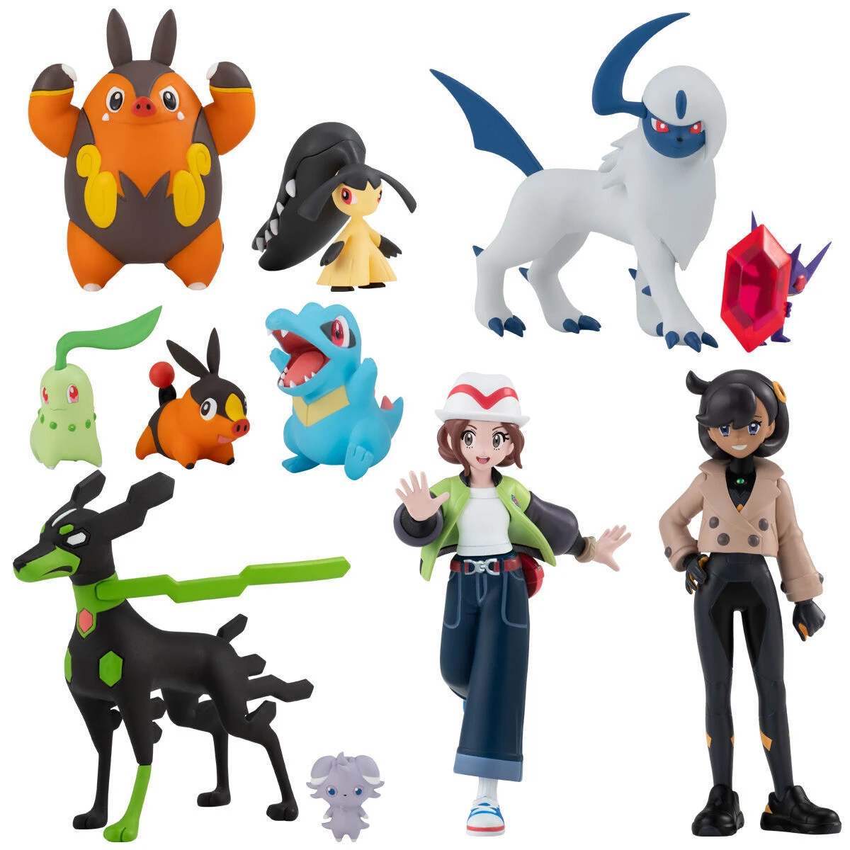 Pre-Order Bandai Pokemon Scale World Lumiose City Set 1/20 Scale Pokemon Character Figure Collectible Model Toy