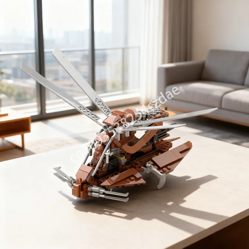 

259 шт. MOC Raddaugh Gnasp Fluttercraft Star Battle Модель Строительные блоки Строительство DIY Идея Рождественский подарок Детская игрушка на день рождения