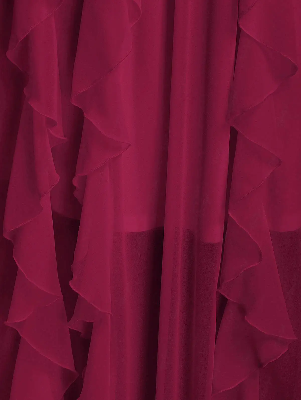 Sukienka na imprezę plus size dla kobiet, koronkowe falbany, krzyżowane ramiączka, koktajlowa, dla druhen, gościa na wesele, długa, na ramiączkach, formalna, vestido. — zdjęcie 5