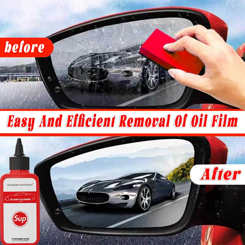 

Средство для очистки масляной пленки автомобильного стекла, удаление пятен на автомобиле, полировка, чистое видение, гидрофобный инструмент для лобового стекла, автодетейлинг