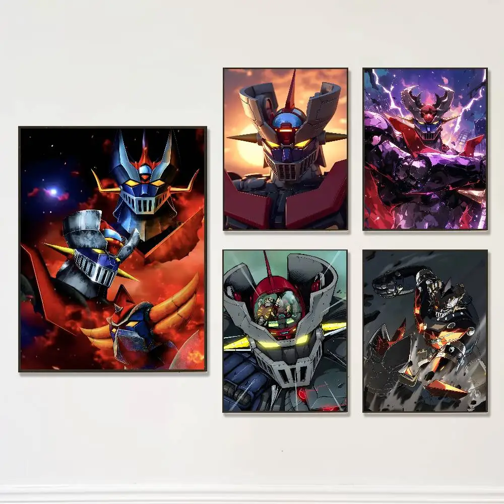 Постер робота Мазингер З, художественная живопись, подарок для гостиной или ресторана