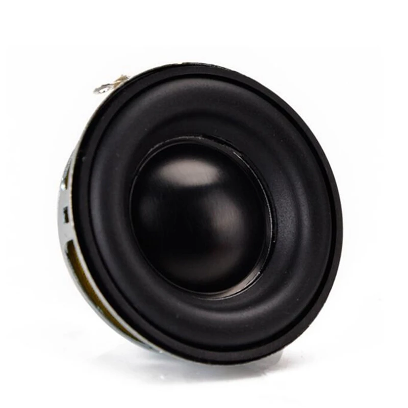 2Pcs 40MM Mini Audio Portable Speakers 16 Core 4 Ohm 5W Full Range Speaker Rubber Side Ndfeb Magnetic Speaker