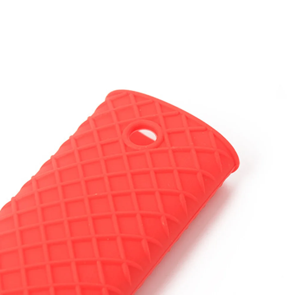 

Silicone Hot Handle Holder Heat Resistant Kitchen Accessory For Pans Pots Cast Iron Skillets Approved Non Toxic Easy
