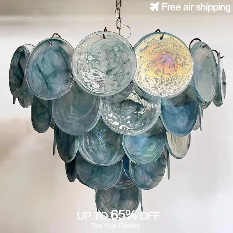 

Pink Glass Italian Style Decorative Ceiling Chandelier for Living Room Dining Room and Girls Room Interior Decor 2025