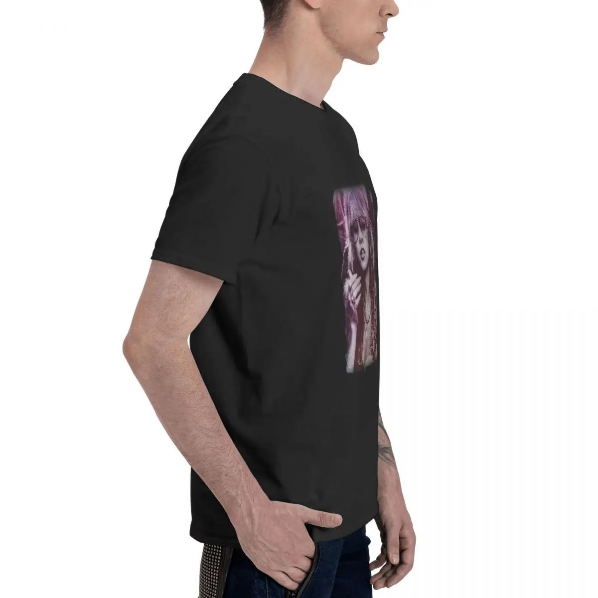 Men's T-Shirt The Dreams Shirt Fleetwood Mac Classic Vintage 100% Cotton Tees Short Sleeve fleetwood mac band T Shirts image 5