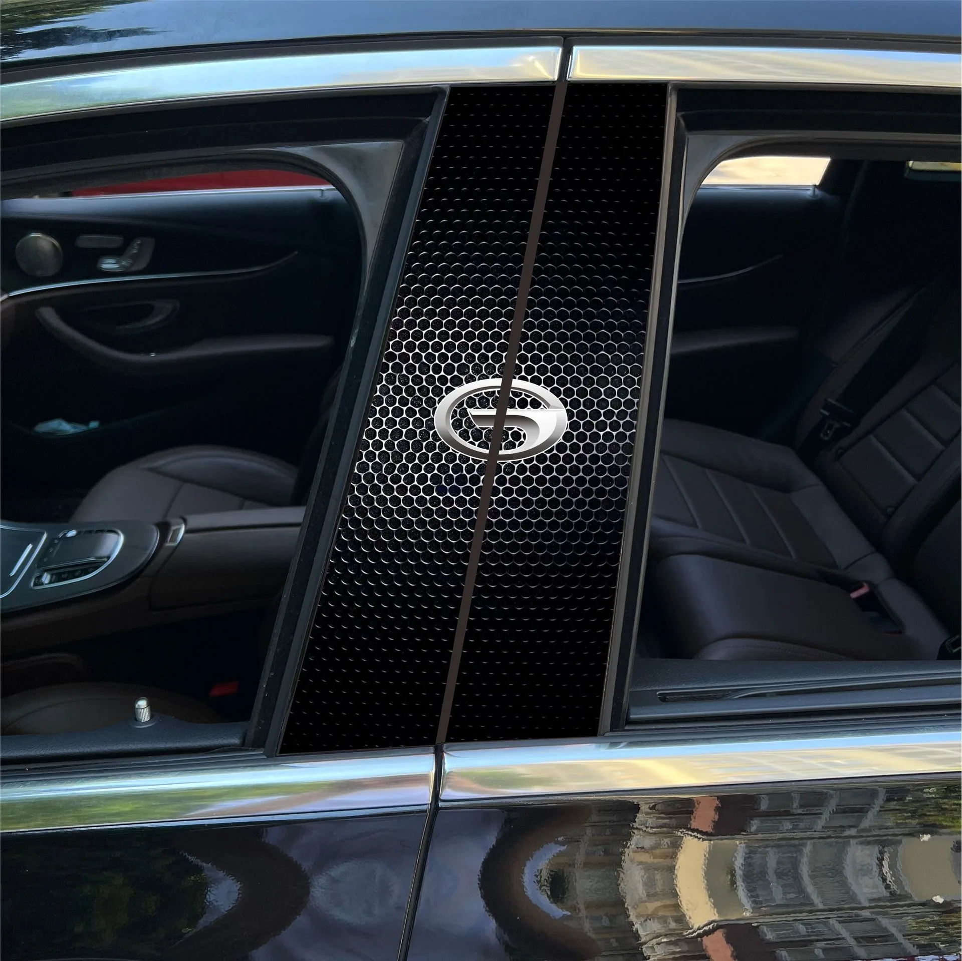 2Pcs Car Center Pillar Sticker Auto B Pillars Protective Film For Trumpchi GAC Aion GS8 GS4 GS3 Empow GS5 Coupe GA4 GM8