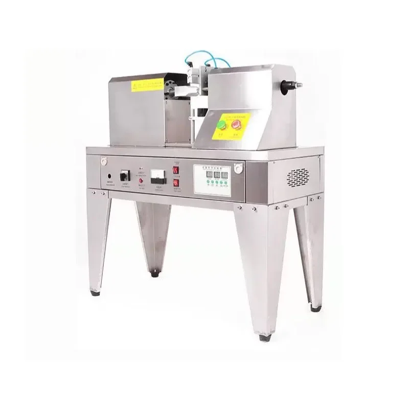 Air Driven Ultrasonic Tube Sealing Machine Stainless Steel Frame Pressure Gauge Control Plastic Aluminum Tube Sealer Customized view 4
