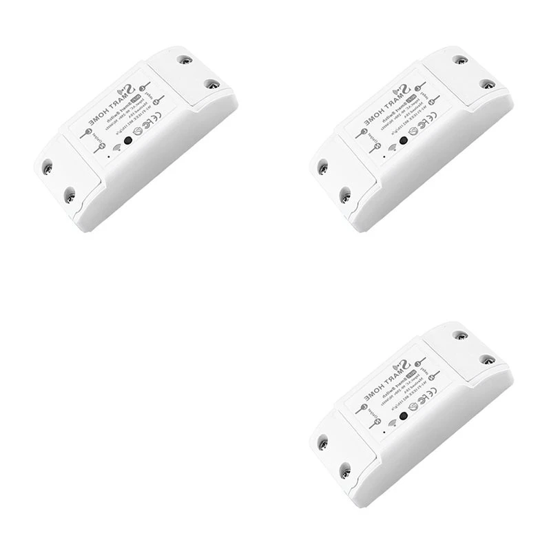 T21C 3X Smart Switch Tuya Smart Home Wifi Switch Phone Wireless Remote Control Timing Mini Switch Wireless Relay Module