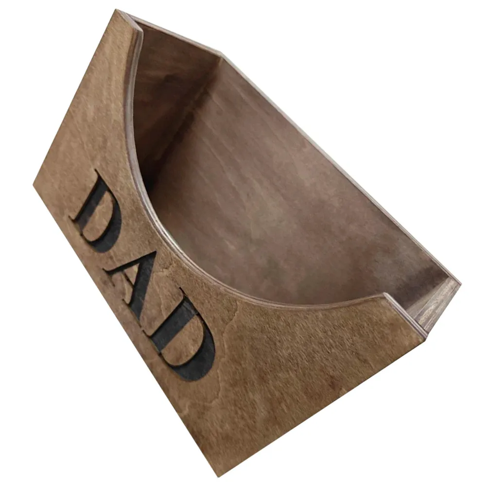 

Деревянный органайзер для хранения головных уборов: коробка в деревенском стиле с натуральным древесным узором для бейсболок и ковбойских шляп, для рабочего стола, спальни, гостиной