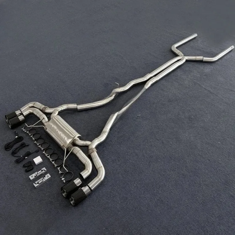 

For M850/M850i 4.4T G14/G15/G16 2019-2023 Stainless Steel Cat Back Exhaust Pipe Tuning Electronic Valve Exhaust Muffler