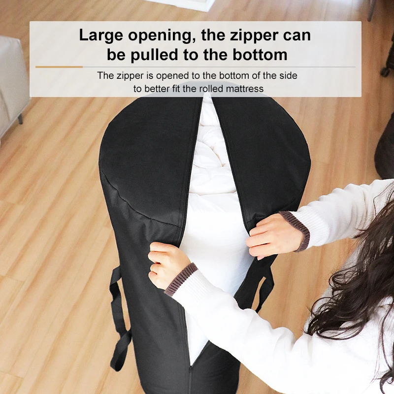 1 قطعة RV فراش توبر حقيبة التخزين سقف السرير فراش حقيبة محمولة مع 2 ضمادة الأشرطة مقاوم للماء Campervan RV اكسسوارات #1