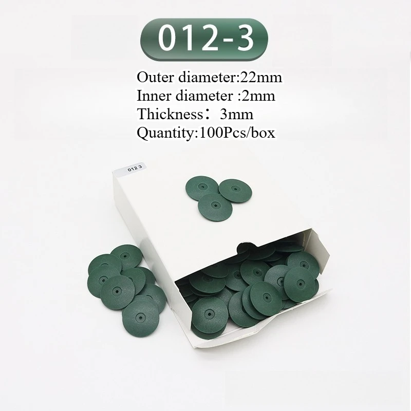 

2x100 шт./кор. набор полировальных кругов, 4 цвета, силиконовый роторный полировщик, идеально подходящий для вращающихся ручных деталей, вращающийся инструмент