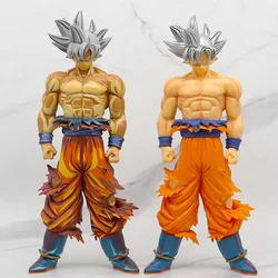 Dragon Ball Z Goku Ultra Instinct Figure Ultra Instinto Goku Action Figures 30CM PVC Statue Collection Model Toys Gifts