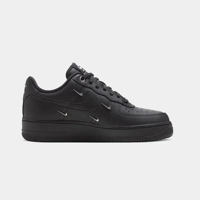 Nike Air Force 1 Low Men's and Women's Sneakers Comfortable and wearable casual shoes Classic versatile fashion sneakers Black