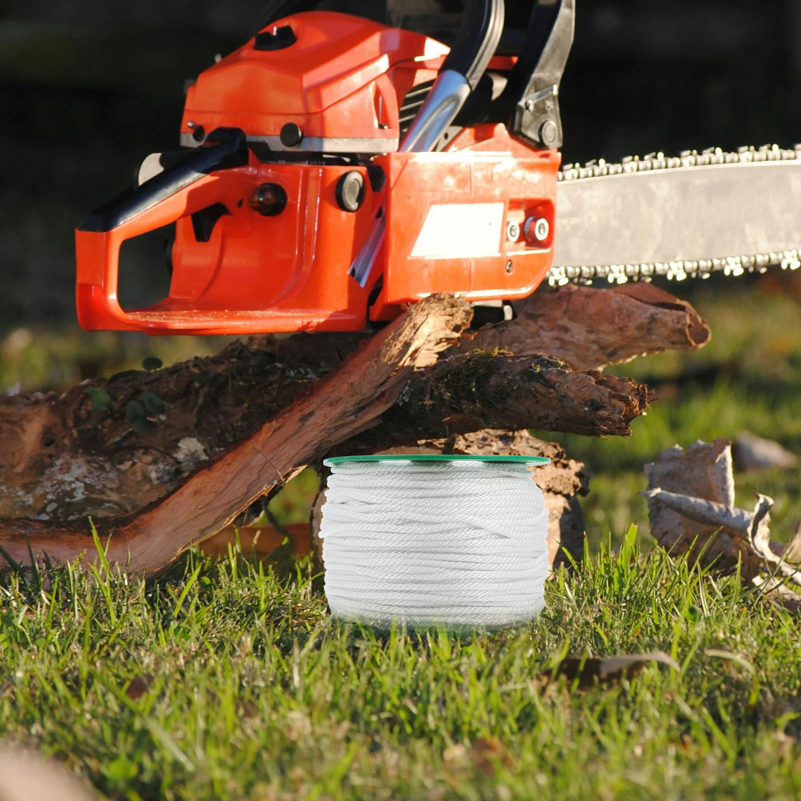 

1 Roll Recoil Starter Rope Nylon Engine Pull Cord for Lawnmower Chainsaw Replacement Starter Pull Cord