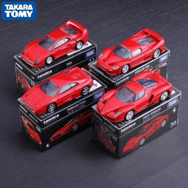 

Takara Tomy Tomica No 8 Ferrari Purosangue Diecast Super Car Vehicle Fine Texture Static Model Premium Collectible Gift Toys