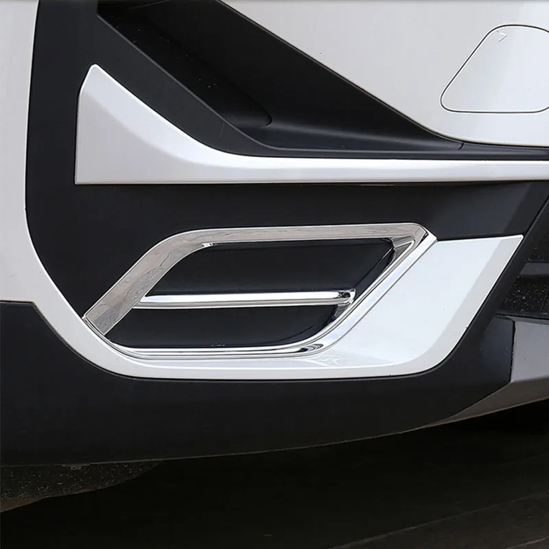 

ABS Carbon Fiber Car Front Bumper Both Sides Decorative Frame Cover Stickers Car Accessories For BMW X1 F48 2020