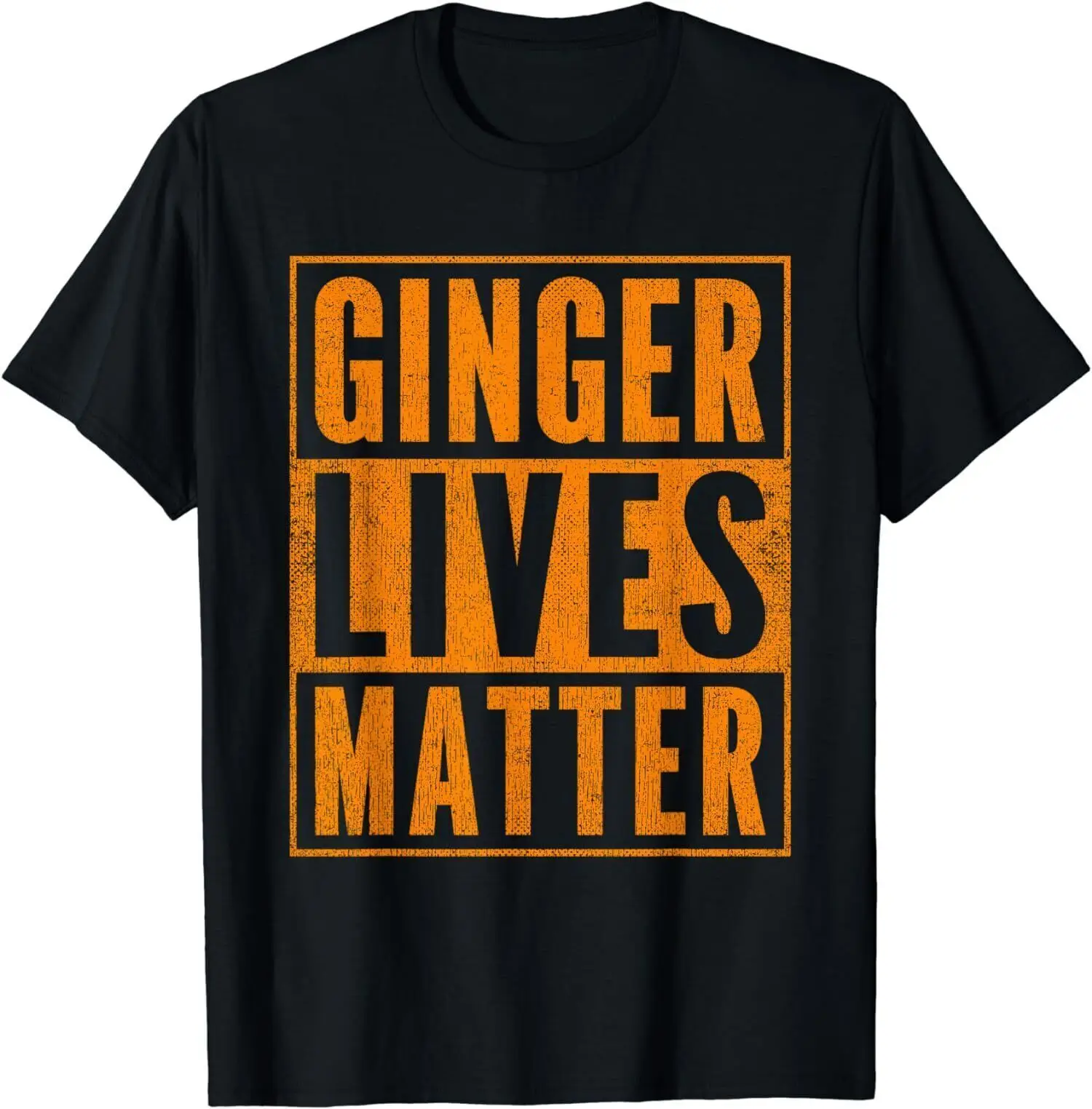 Ginger Lives Matter Old School Graphic Redhead Gift Unisex T-Shirt