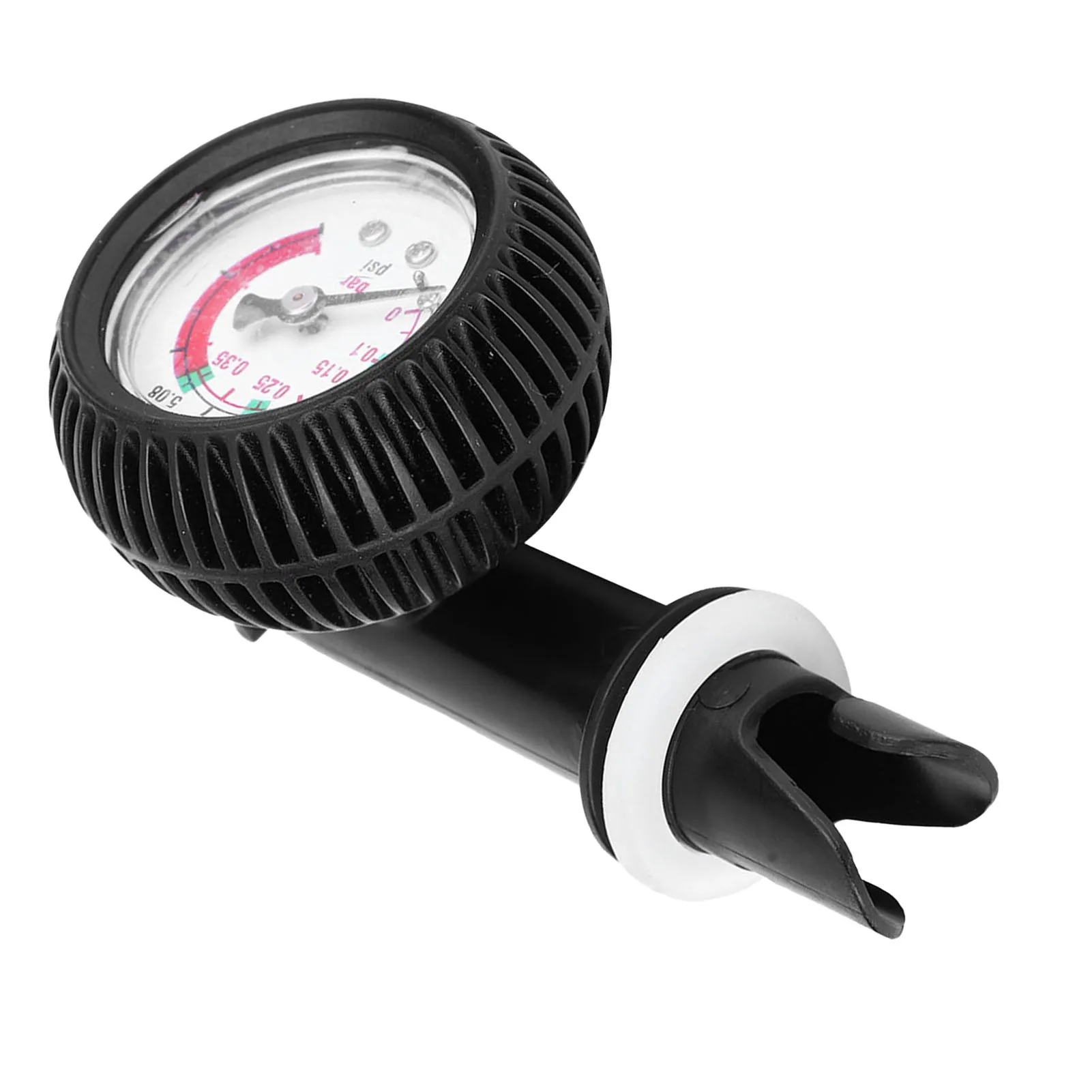 Inflatable Boat Pressure Gauge 0-5 PSI Measuring Range Air Pressure Gauge Fit for Inflatable Kayaks Boats Surfboard