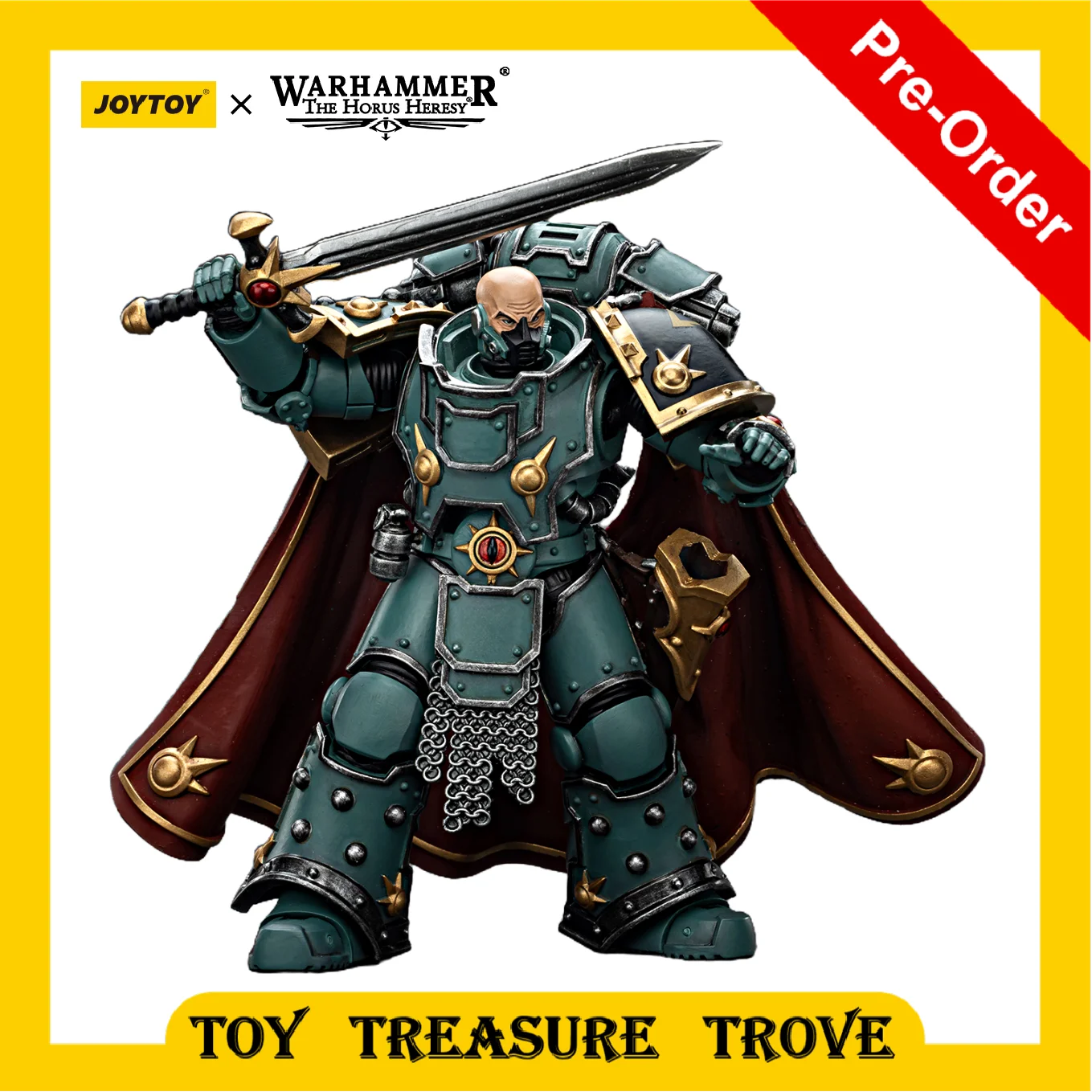 

[PRE ORDER] JOYTOY 1/18 Warhammer 30k Action Figure Sons of Horus Legion Champion Model Toy