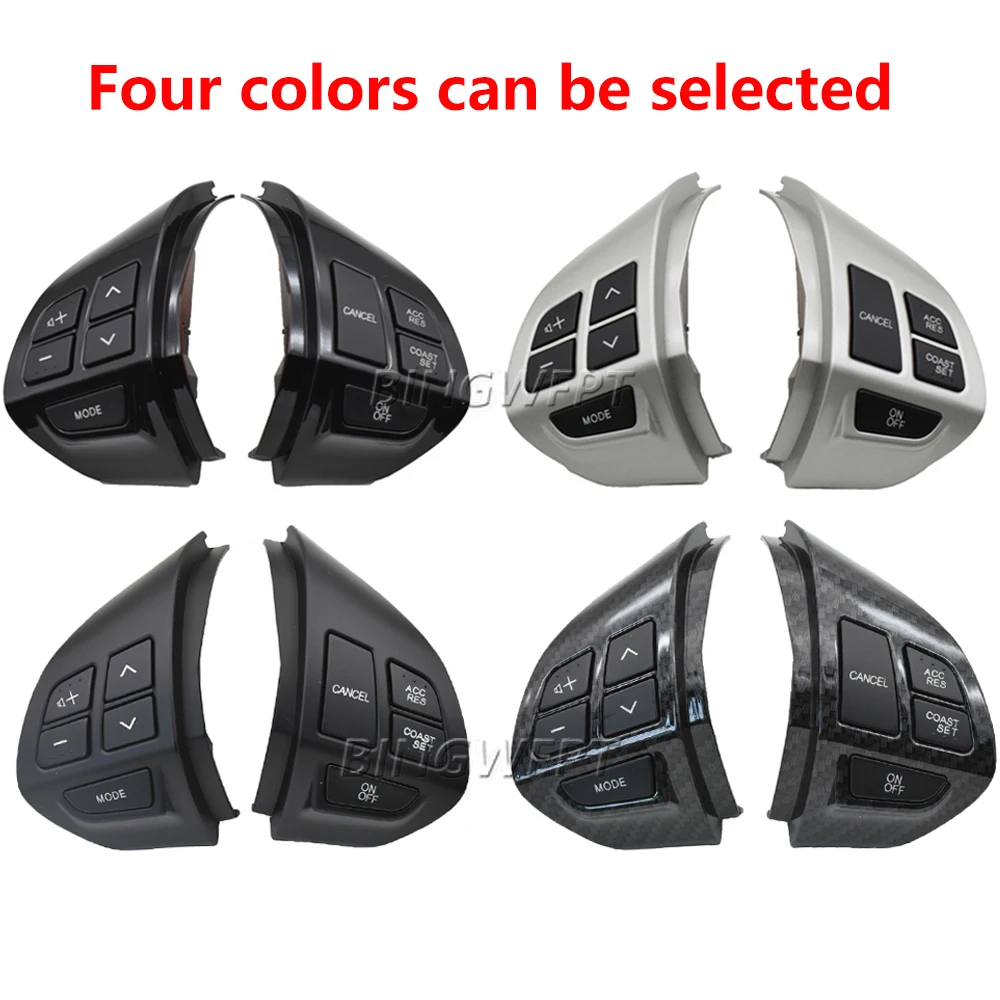 BINGWFPT Steering Wheel Button Cruise Control Switches For Mitsubishi Lancer CX 10 Lancer X Outlander ASX Colt Pajero Sport RVR