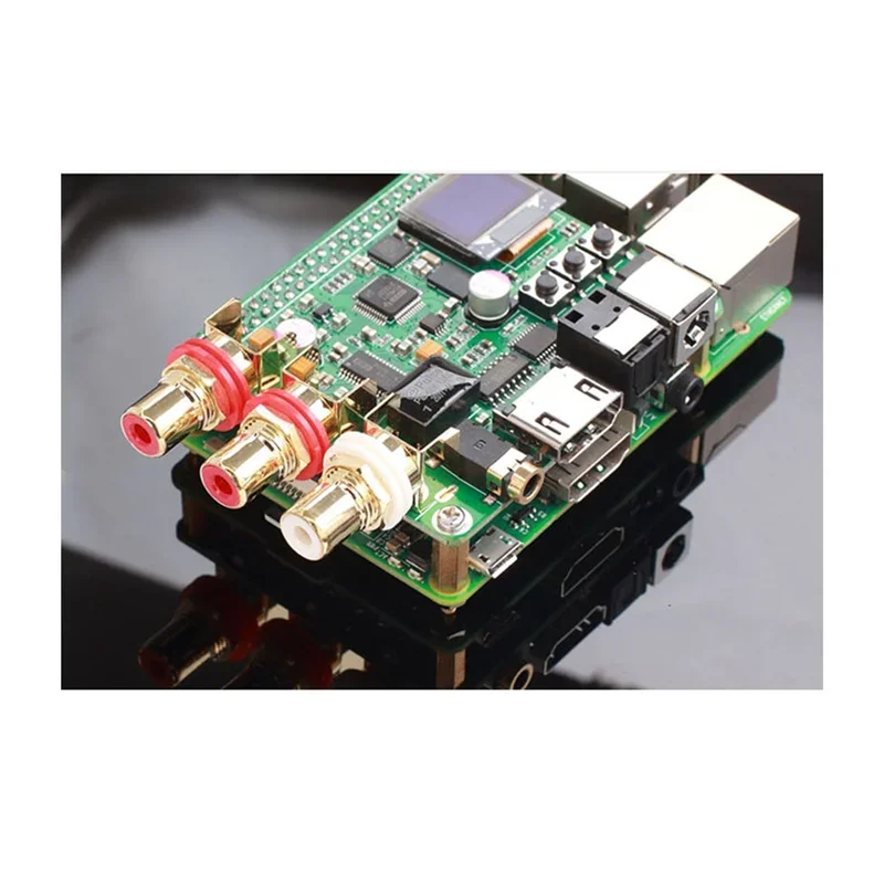 Leading-1 PCS Supports Coaxial Fiber I2S OUT Audio Decoder Board For Raspberry Pi 3B 3B+ 4B