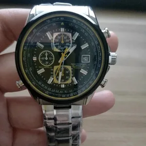 Citizen-Citizen Blue Pilot Multifunctions Male, Luxury Quartz Pulse Clock, Men's Leisure Clocks, Calendar 12 Main Sales Watch Citizen Original Male - №12