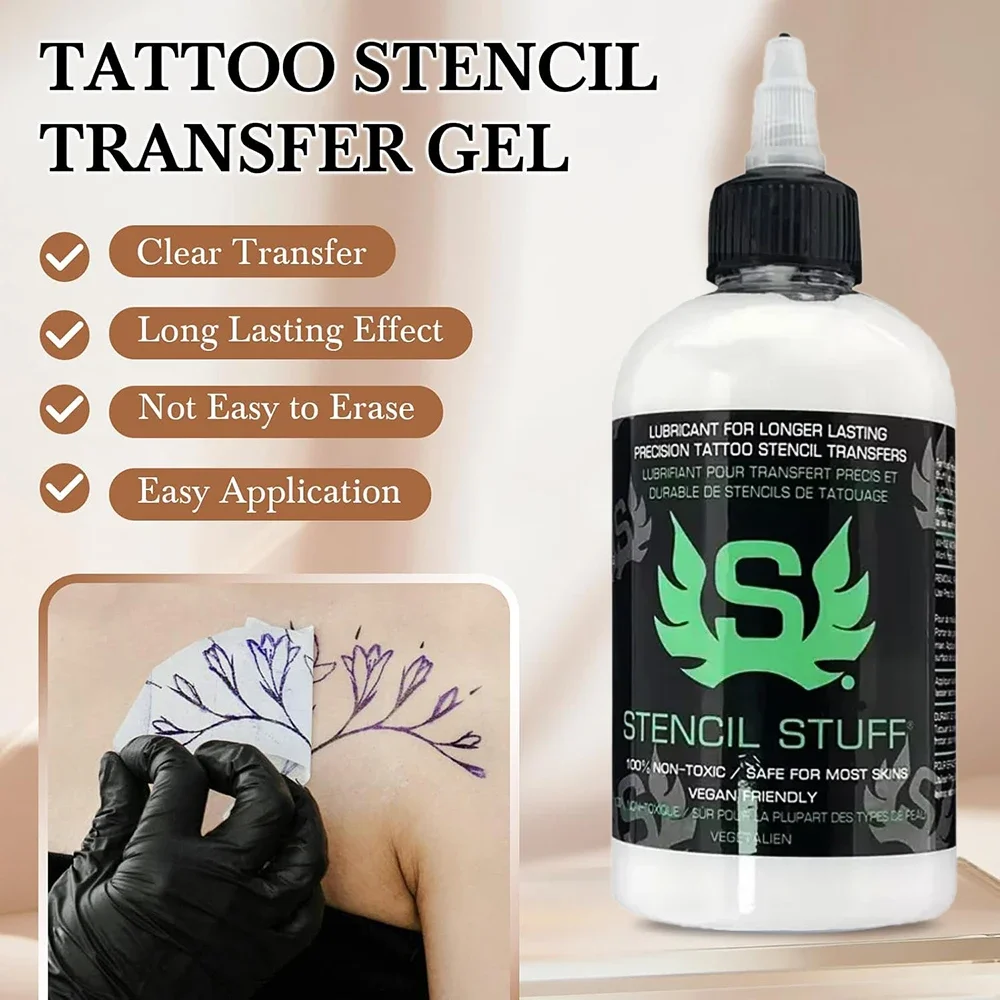 

Tattoo Stencil Transfer Gel Thermal Copier Gel Transfer Stuff Solution Cream Stencil Stuff Tattoo Stencil Application Solution