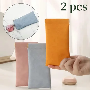 Étui de lunettes de soleil fermées automatiques en 2 pièces, sac de rangement en cuir PU, lunettes imperméables, housse de protection, sac de rangement pour lunettes 10 meilleures ventes pour étui à lunettes minces - No 10