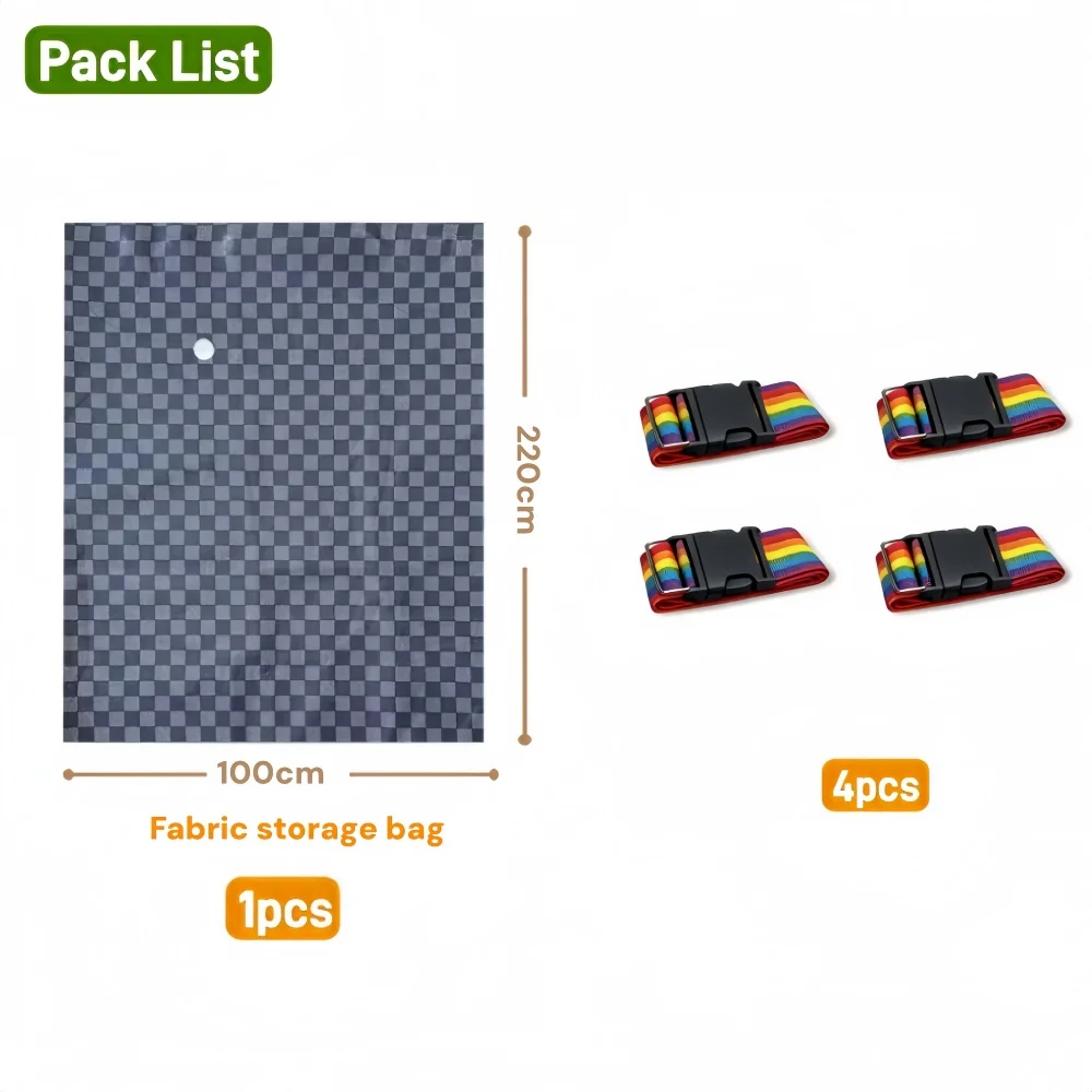 Kingsize matras vacuümzak voor verhuizing en opslag, compressiezak voor matrassen, grote en dikke huishoudelijke matras vacuümzakken