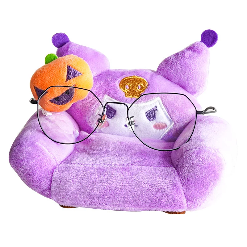 Penjualan Laris Boneka Mainan Mewah Lucu Jahitan Sofa Kecil Hadiah Dekorasi Tangan Boneka Kartun Tiga Mata Beruang Berbulu Stroberi Winnie