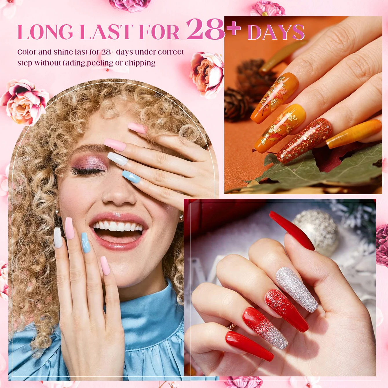 Professional Mini LED UV Nail Lamp Quick Drying with Stand Handheld UV Light with Display for Gel Nail Rechargeable Nail Dryer - view 6