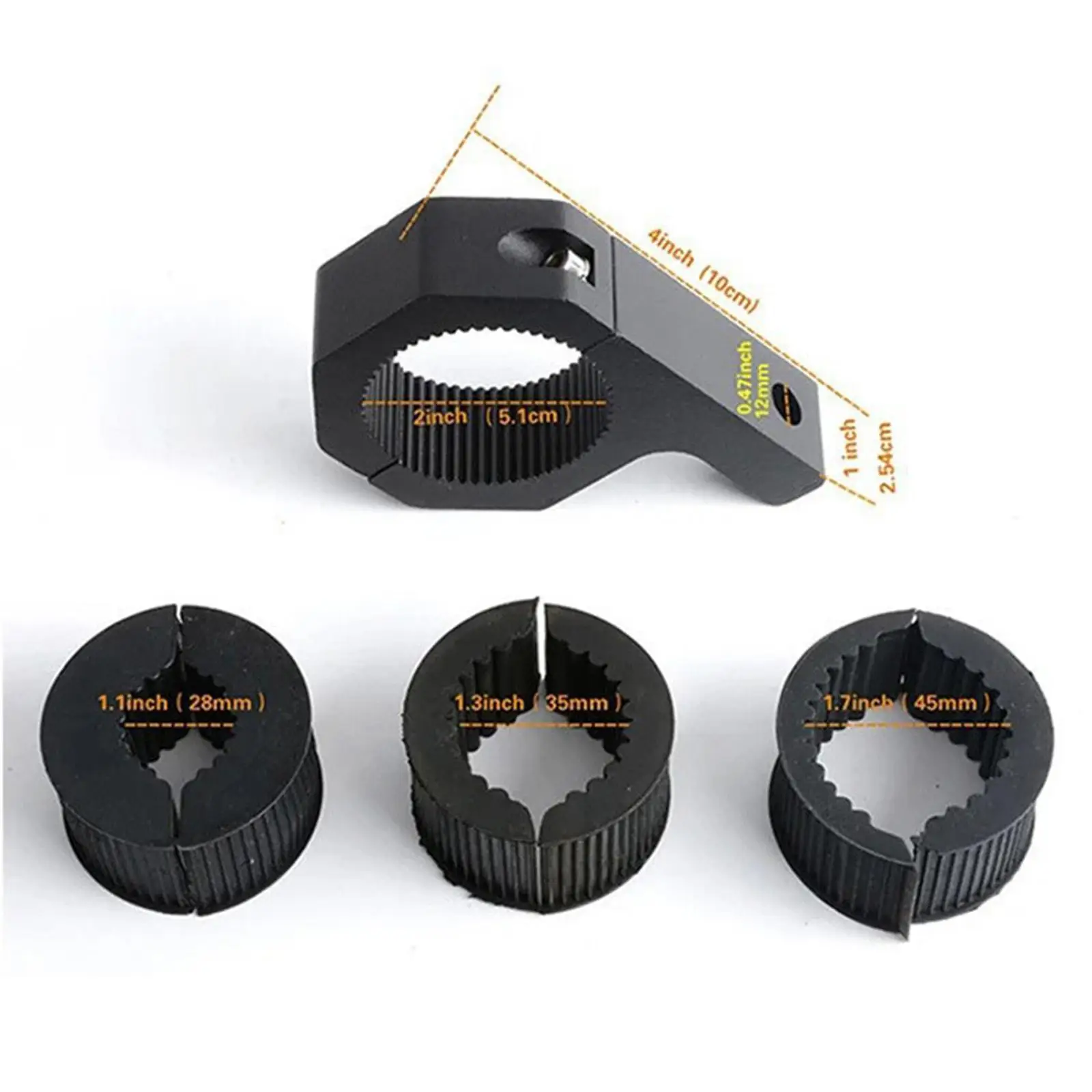 Car Lights Bracket Motorcycle Spotlights Mount Bracket Multiuse 2inch Fixed Pipe Clamp Light Mount for Auto Supplies