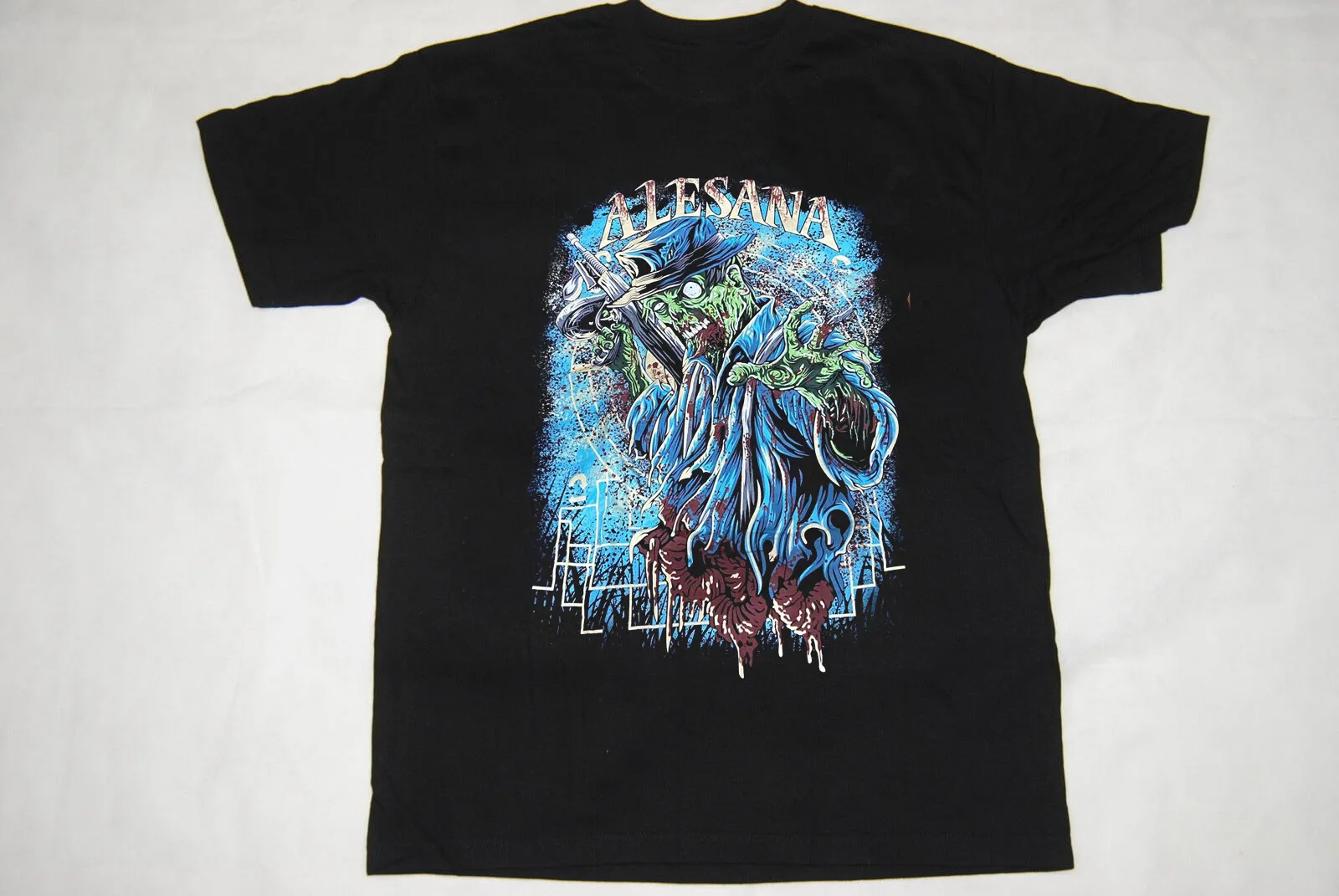 

Alesana Band Music For Lovers Black T-Shirt Cotton Full Size