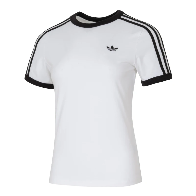 

Женская спортивная одежда Adidas (Adidas) Trefoil, повседневная и удобная футболка с короткими рукавами, дышащий топ для бега и тренировок Kd3683