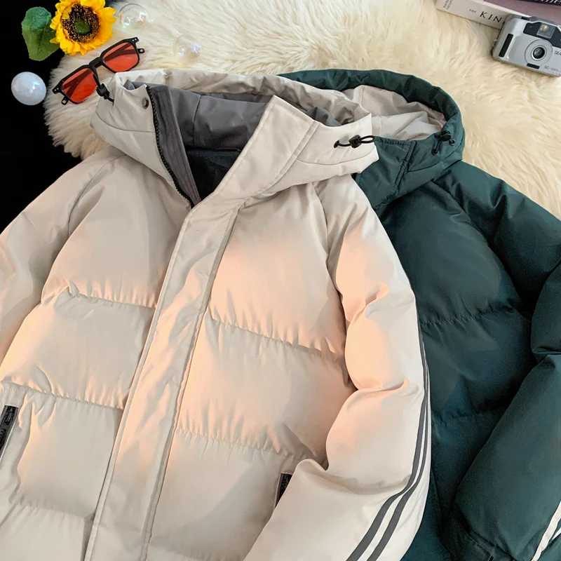 

Youth Outdoor Fashionable Handsome Leisure Thick Warm Cotton Jacket Winter Comfortable Trendy Versatile Breathable Casual Jacket