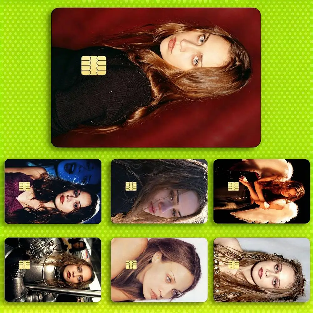 

Fiona Apple HD Waterproof Card Skins Protective Stickers for Credit Bank Game Cards