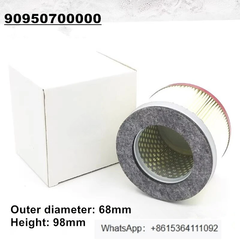 

фильтрующий элемент для вакуумного насоса, воздушный фильтр 90950700000 1 шт.