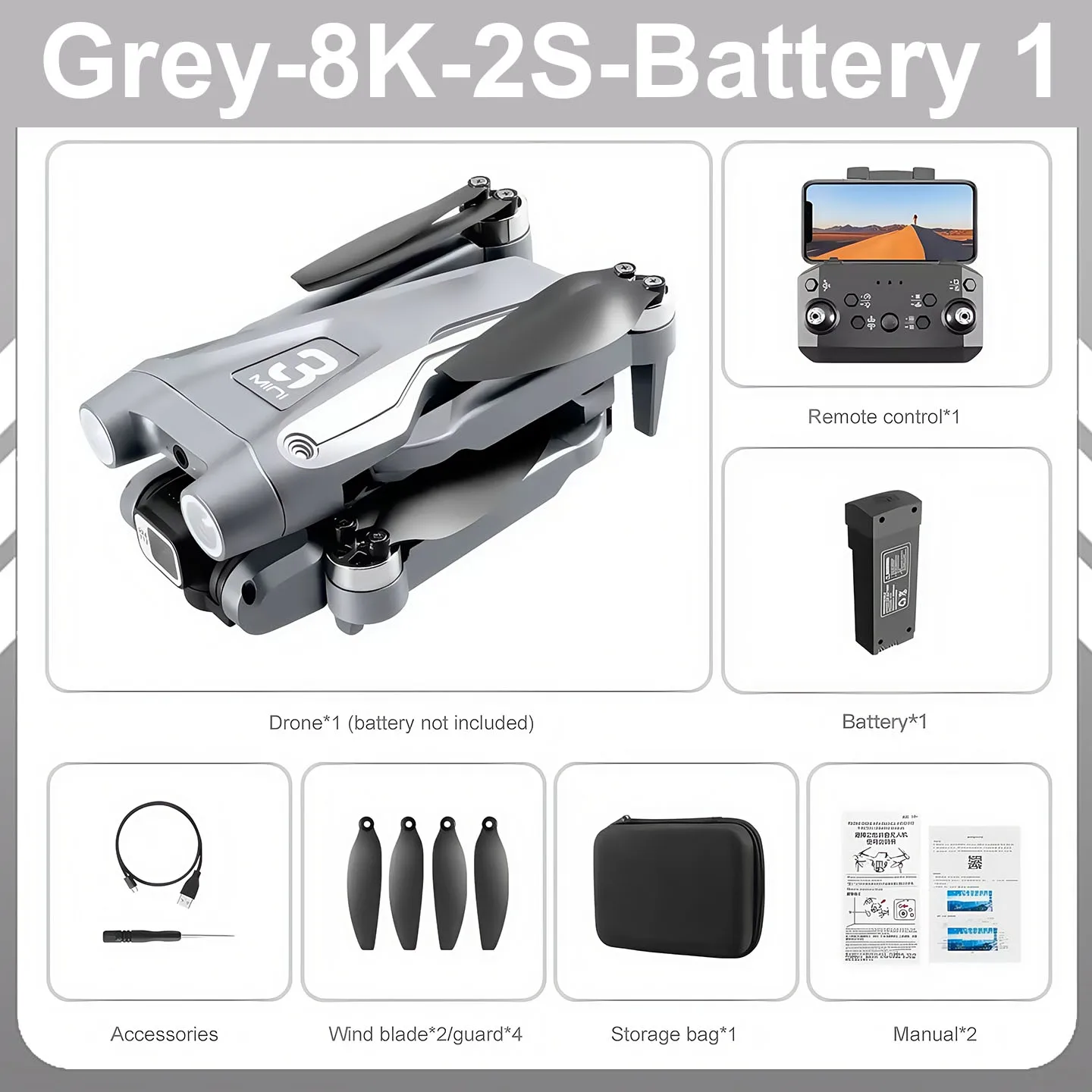 For Xiaomi Z908 Pro/MAX 8K Drone ESC Professional GPS Dron Optical Flow Localization 3sided Obstacle Avoidance Quadcopter Toys