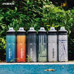 INBIKE Bike Squeeze Bottle Road Bike Mountain Water Bottles Cycling Sports Insulated Water Bottle Leak Proof Keep Water Cooler