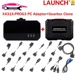 LAUNCH X431 X-PROG3 PC Adaptor PC Tool & Gearbox Clone Connectors Package Kit for Xprog3 Xprog-3 Key programmer ECU Read Write